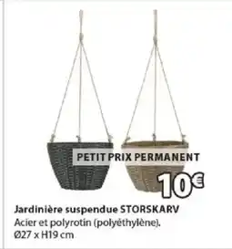JYSK STORSKARV Jardinière suspendue offre