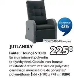 JYSK STORD Fauteuil lounge offre