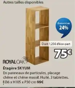 JYSK SKYUM Étagère offre