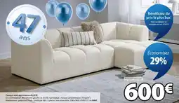 JYSK ALLESE Canapé avec méridienne offre