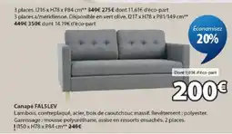 JYSK FALSLEV Canapé offre