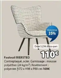 JYSK BIERSTED Fauteuil offre