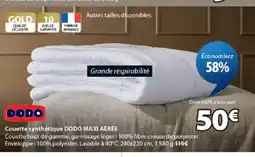 JYSK DODO Couette synthétique offre
