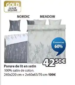 JYSK Parure de lit en satin offre
