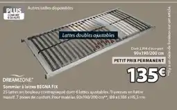 JYSK BEGNA FIX Sommier à lattes offre