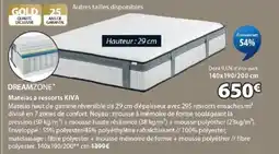 JYSK KIVA Matelas à ressorts offre