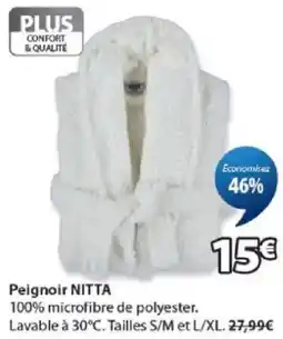JYSK NITTA Peignoir offre