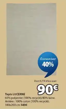 JYSK LUCERNE Tapis offre