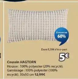 JYSK HAGTORN Coussin offre