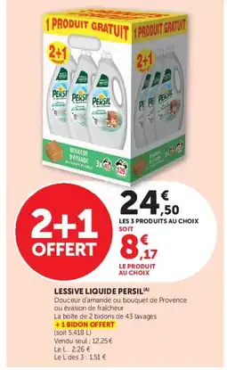 Super U PERSIL Lessive liquide offre
