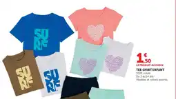 Super U Tee-shirt enfant offre