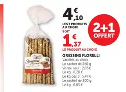 Super U FLORELLI Gressins offre
