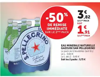 SAN PELLEGRINO Eau minerale naturelle gazeuse