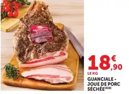Super U Guanciale - joue de porc séchée offre