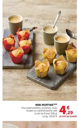 Super U Mini muffins offre