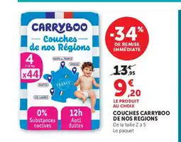 Super U Couches carryboo de nos regions offre