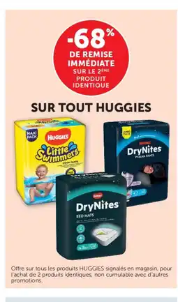 Super U HUGGIES offre