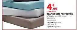 Super U Drap housse polycoton offre