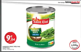 SAINT ÉLOI Haricots verts très fins