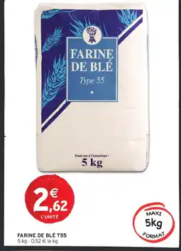 Intermarché Farine de blé t55 offre