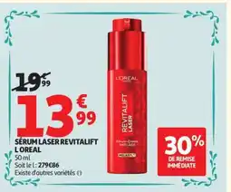 Auchan SÉRUM LASER REVITALIFT L'OREAL offre
