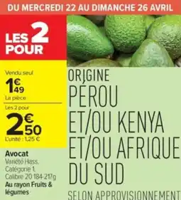 Carrefour Contact Avocat offre