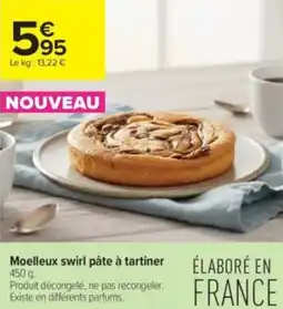 Carrefour Contact Moelleux swirl pâte à tartiner offre