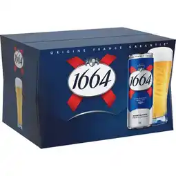 Carrefour 1664 bière blonde offre