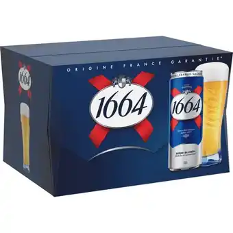 Carrefour 1664 bière blonde offre