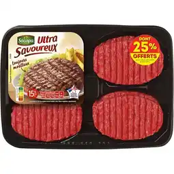 Carrefour Socopa hachés au boeuf 15% m.g. ultra savoureux socopa offre