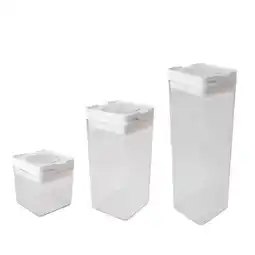 Carrefour Carrefour home set de 3 boites de conservation offre