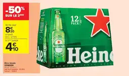 Carrefour Contact Bière blonde heineken offre