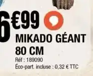 La Foir'Fouille Mikado - géant 80 cm offre