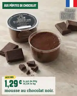 Fresh Mousse au chocolat noir offre