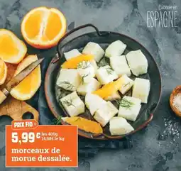 Fresh Morceaux de morue dessalée offre
