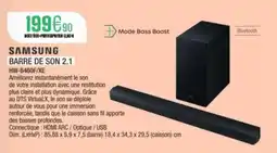 Extra SAMSUNG Barre de son 2.1 offre