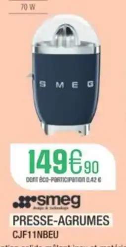 Extra Smeg presse-agrumes offre