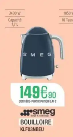 Extra Smeg bouilloire offre