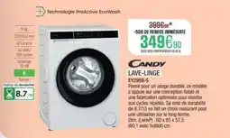 Extra Candy lave-linge offre