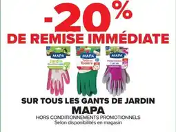 Carrefour Drive Sur tous les gants de jardin mapa offre