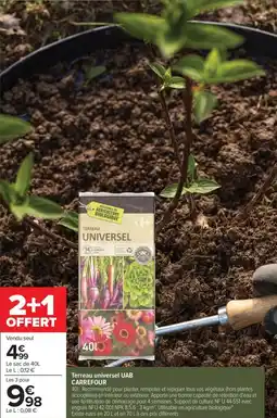 Carrefour Drive Terreau universel uab carrefour offre