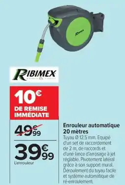 Carrefour Drive Enrouleur automatique offre