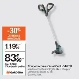 Carrefour Drive Coupe bordures smallcut li-14/23r offre