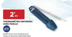 Bricomarché THERMOMÈTRE UNIVERSEL AVEC FICELLE offre