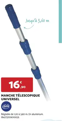 Bricomarché MANCHE TÉLESCOPIQUE UNIVERSEL offre