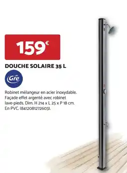 Bricomarché DOUCHE SOLAIRE offre