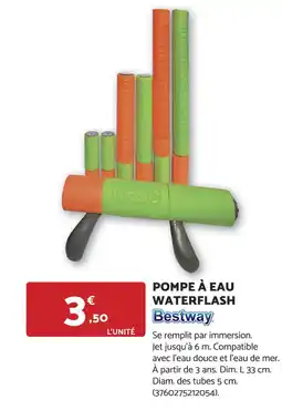 Bricomarché POMPE À EAU WATERFLASH Bestway offre
