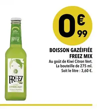 Supeco Boisson Gazéifiée Freez Mix offre