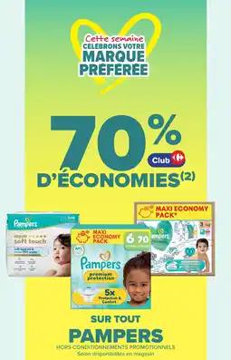 Carrefour SUR TOUT PAMPERS offre