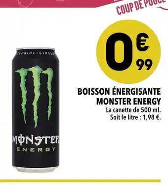 Supeco Boisson énergisante Monster Energy offre